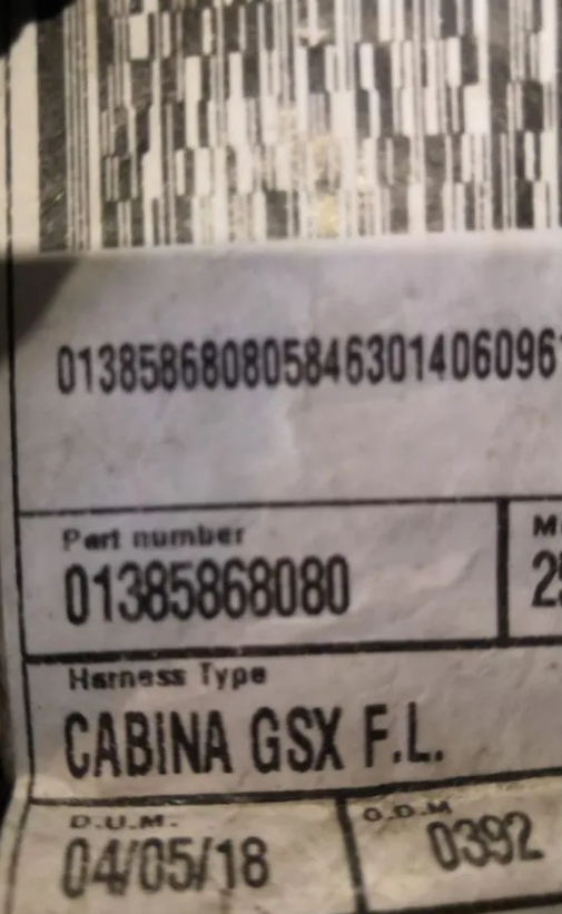 Проводка пола кабины Фиат Дукато