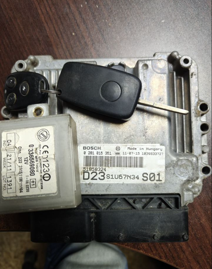 Блок управления двигателем Фиат Дукато 244