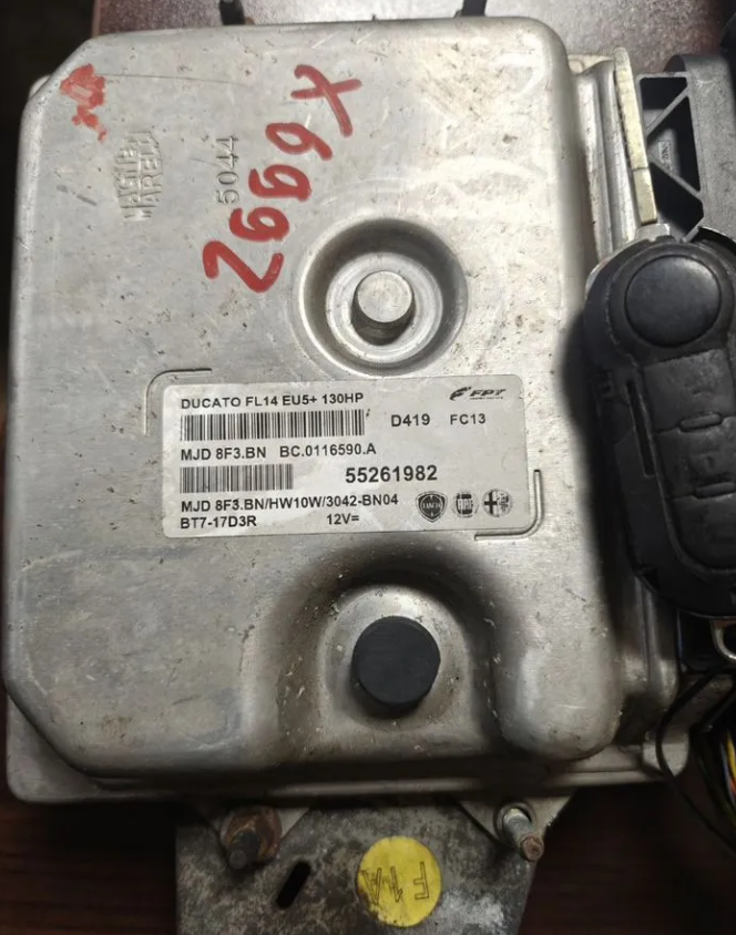 Блок управления двигателем Фиат Дукато 290