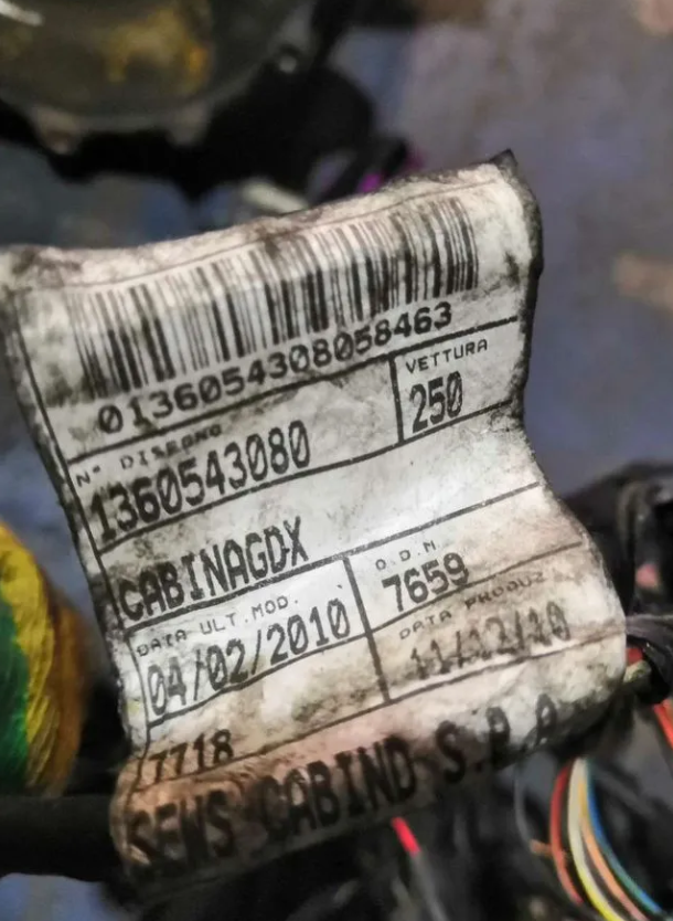 Проводка пола салона Фиат Дукато Пежо Боксер 250