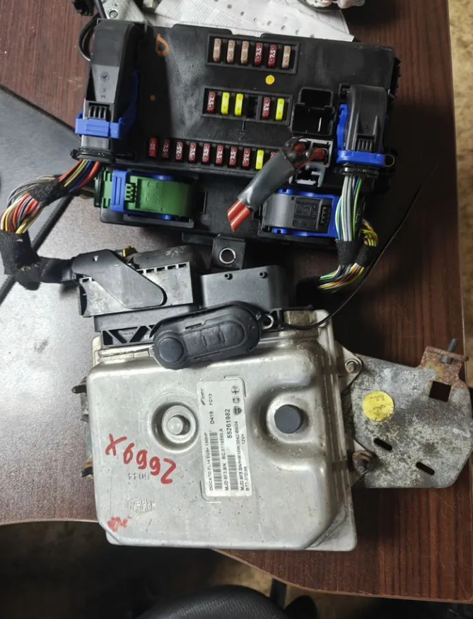 Блок управления двигателем Фиат Дукато 290