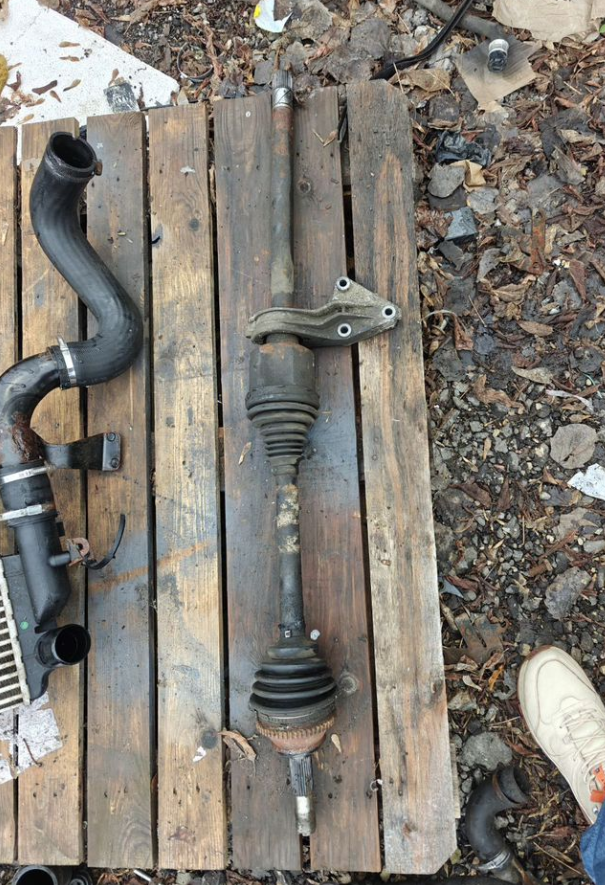 Правый привод МКПП М38 R15 3-х валка