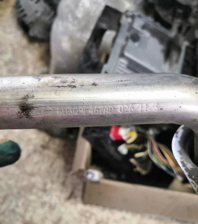 Трубка егр Пежо Боксер Ситроен Джампер