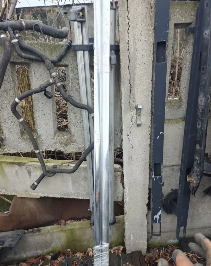 Рейлинги на крышу Audi Q7 4L