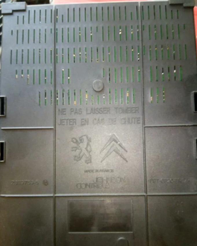 Блок BSI Пежо партнёр Ситроен берлинго Б9