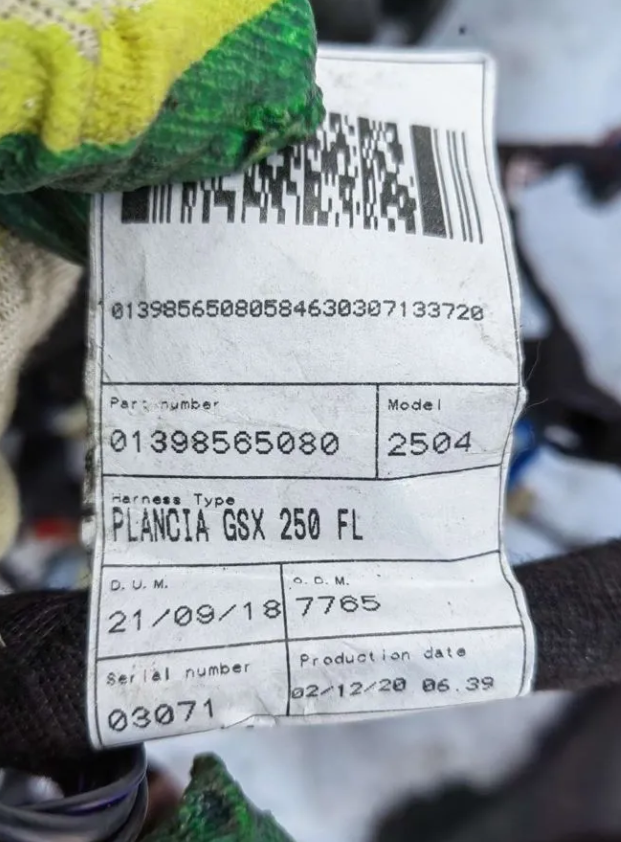 Проводка кабины Пежо Боксер 290