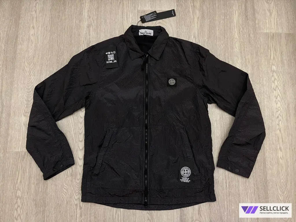 Куртка Ветровка Овершот Stone Island Poly-Colour Frame-TC S Оригинал