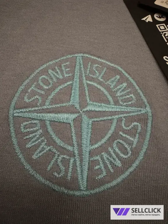 Хлопковый Лонгслив Stone Island XXL Оригинал