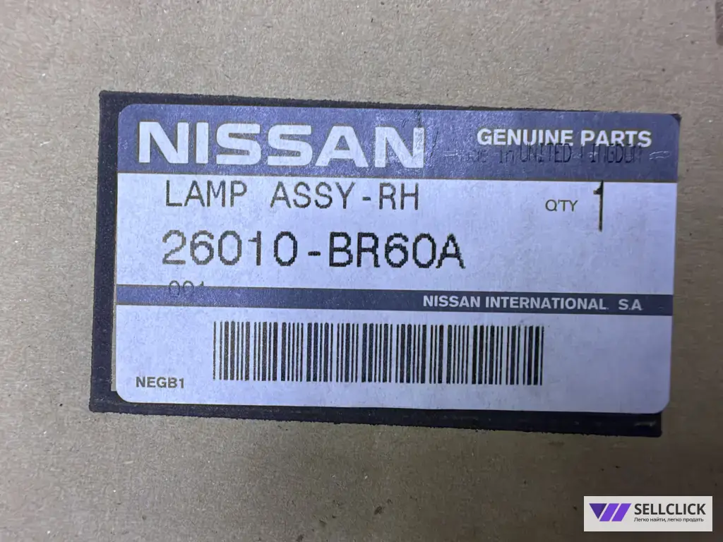 Фара правая ксенон в сборе Nissan Qashqai J10 2010