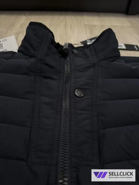 Легкий Пуховик Stone Island XS S Оригинал