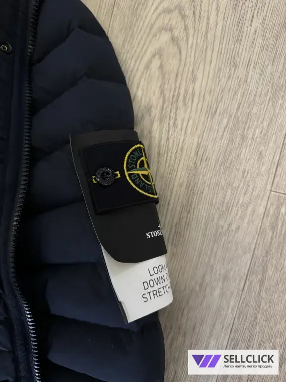 Легкий Пуховик Stone Island XS S Оригинал