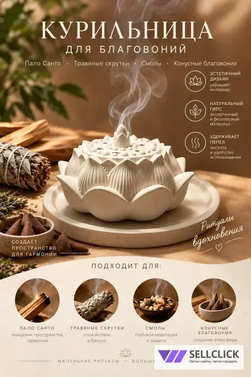 Курильница для благовоний