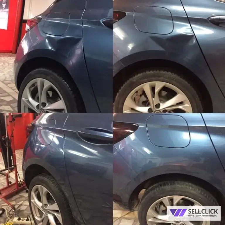 Выпрямление вмятин без покраски