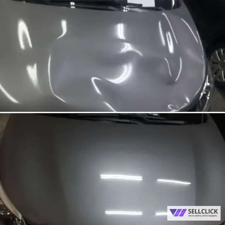 Выпрямление вмятин без покраски