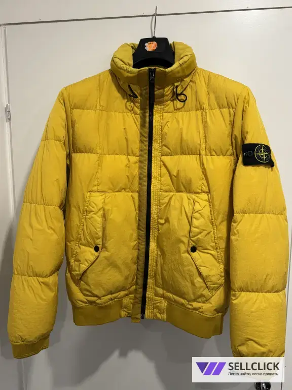 Пуховик Stone Island Crinkle Reps NY Down Jacket M/L Оригинал
