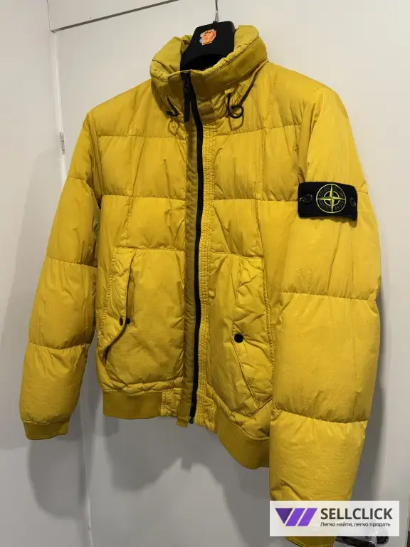 Пуховик Stone Island Crinkle Reps NY Down Jacket M/L Оригинал