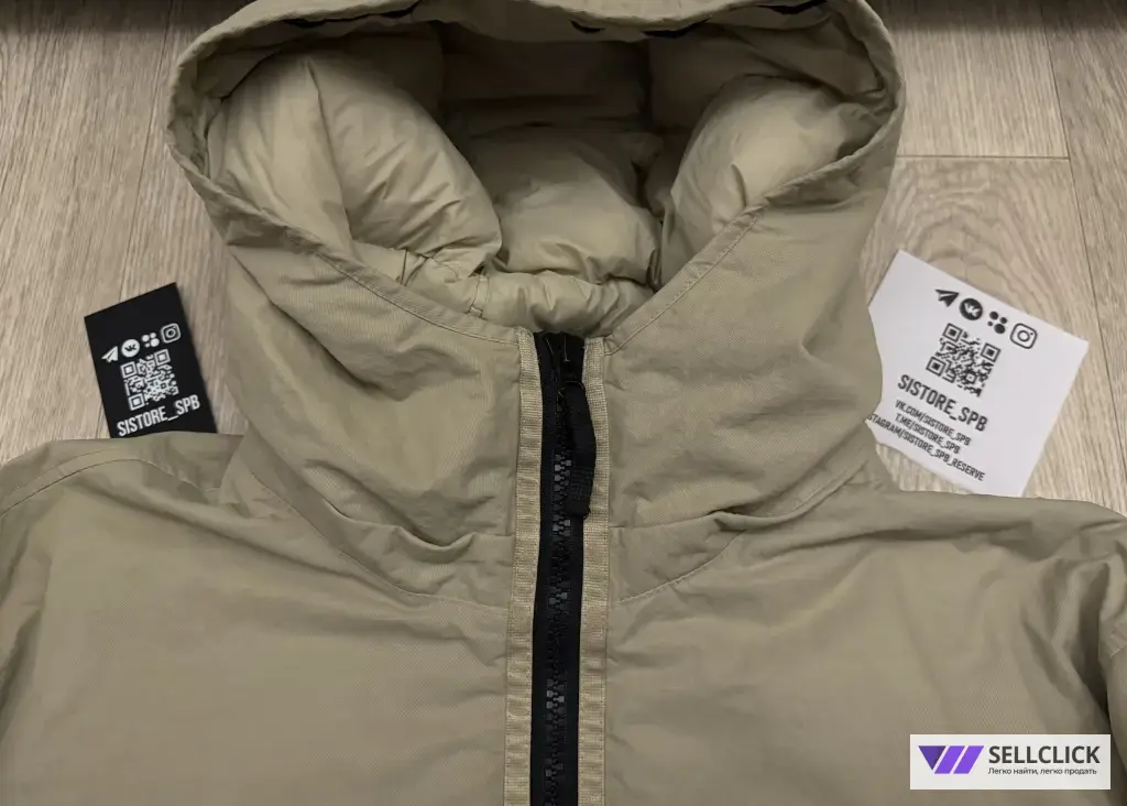 Зимний пуховик Stone Island Opaque Nylon Twill XXL 2XL XXXL 3XL Оригинал