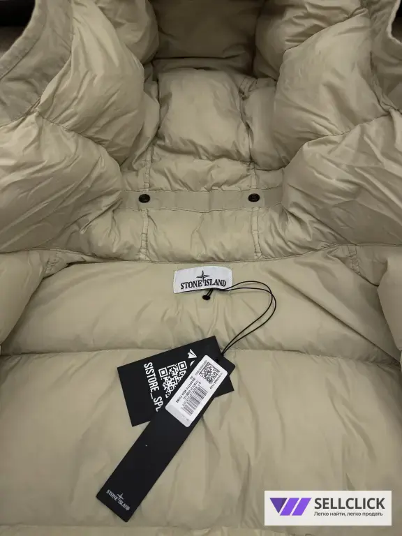 Зимний пуховик Stone Island Opaque Nylon Twill XXL 2XL XXXL 3XL Оригинал