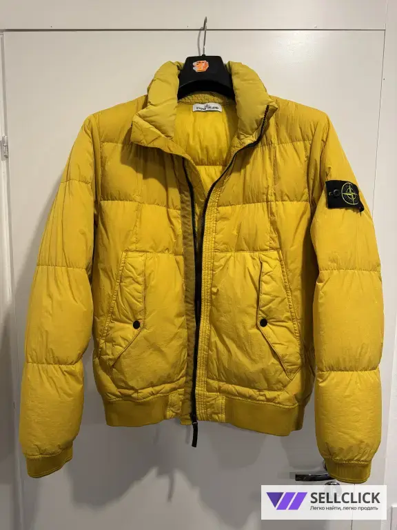 Пуховик Stone Island Crinkle Reps NY Down Jacket M/L Оригинал