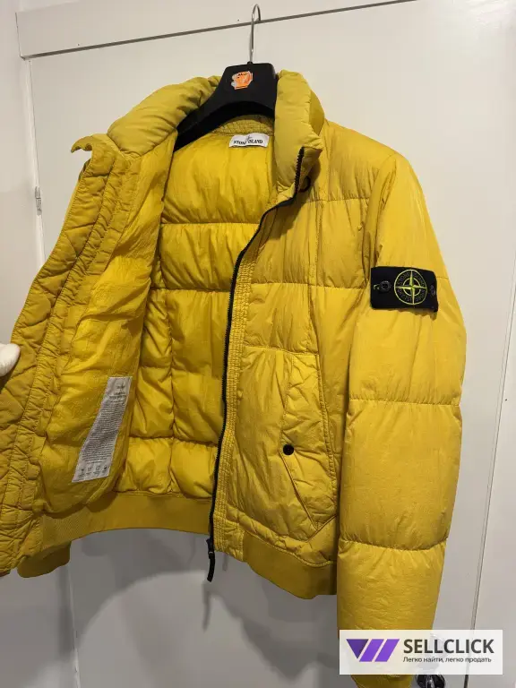 Пуховик Stone Island Crinkle Reps NY Down Jacket M/L Оригинал