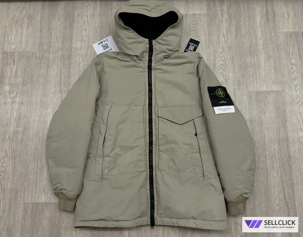 Зимний пуховик Stone Island Opaque Nylon Twill XXL 2XL XXXL 3XL Оригинал
