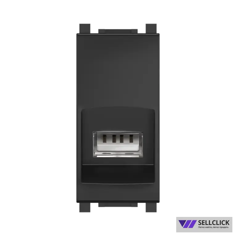 Розетка с модулем Keystone USB 2.0 тип A-A CADUCEUS ALING EXPERIENCE для скрытой проводки