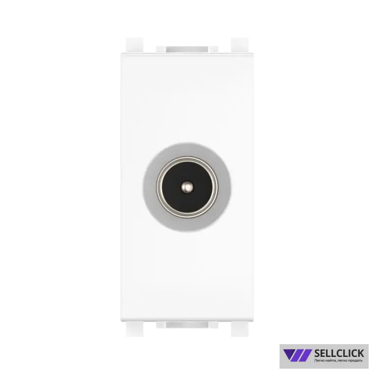 Розетка антенная TV CADUCEUS ALING EXPERIENCE для скрытой проводки, одиночная, модульная