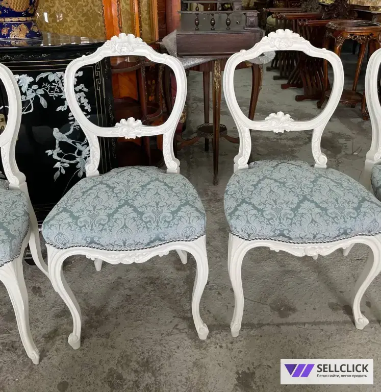 Стул. Мебель Людовико. Две штуки. Винтажная мебель. Массив