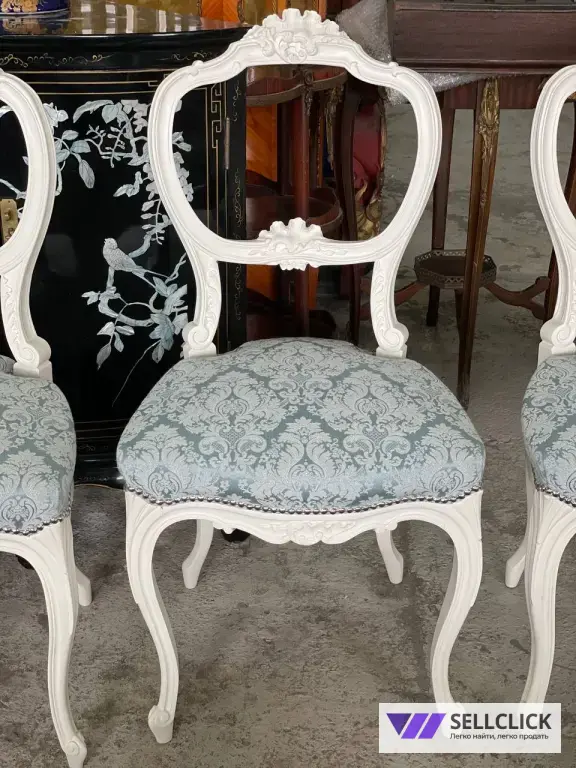 Стул. Мебель Людовико. Две штуки. Винтажная мебель. Массив