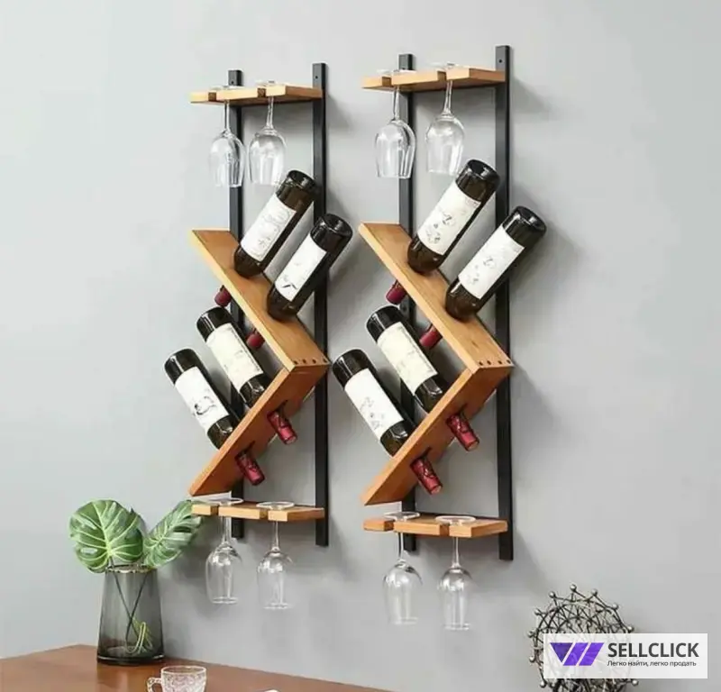 винная полка настенная