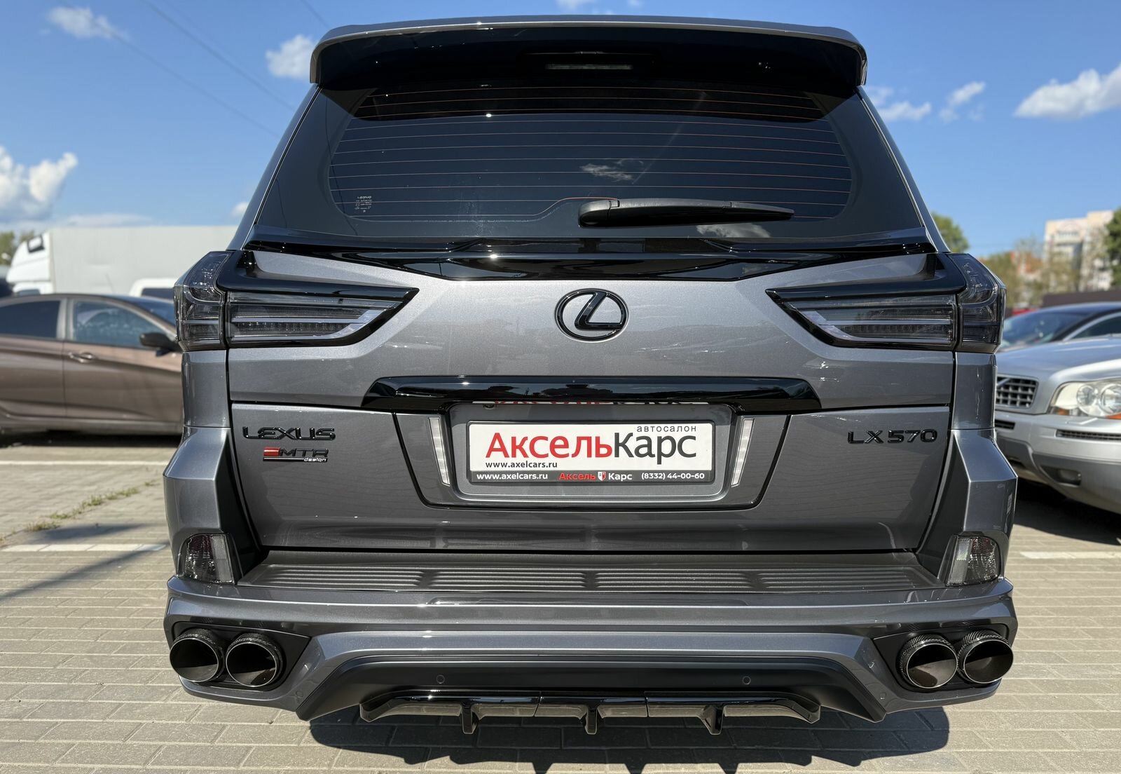 Lexus LX, III Рестайлинг 2 Heritage Black Vision V8 Внедорожник 5 дв. 2020 Серый 570 5.7 AT (367 л.с.) 4WD 65241 км