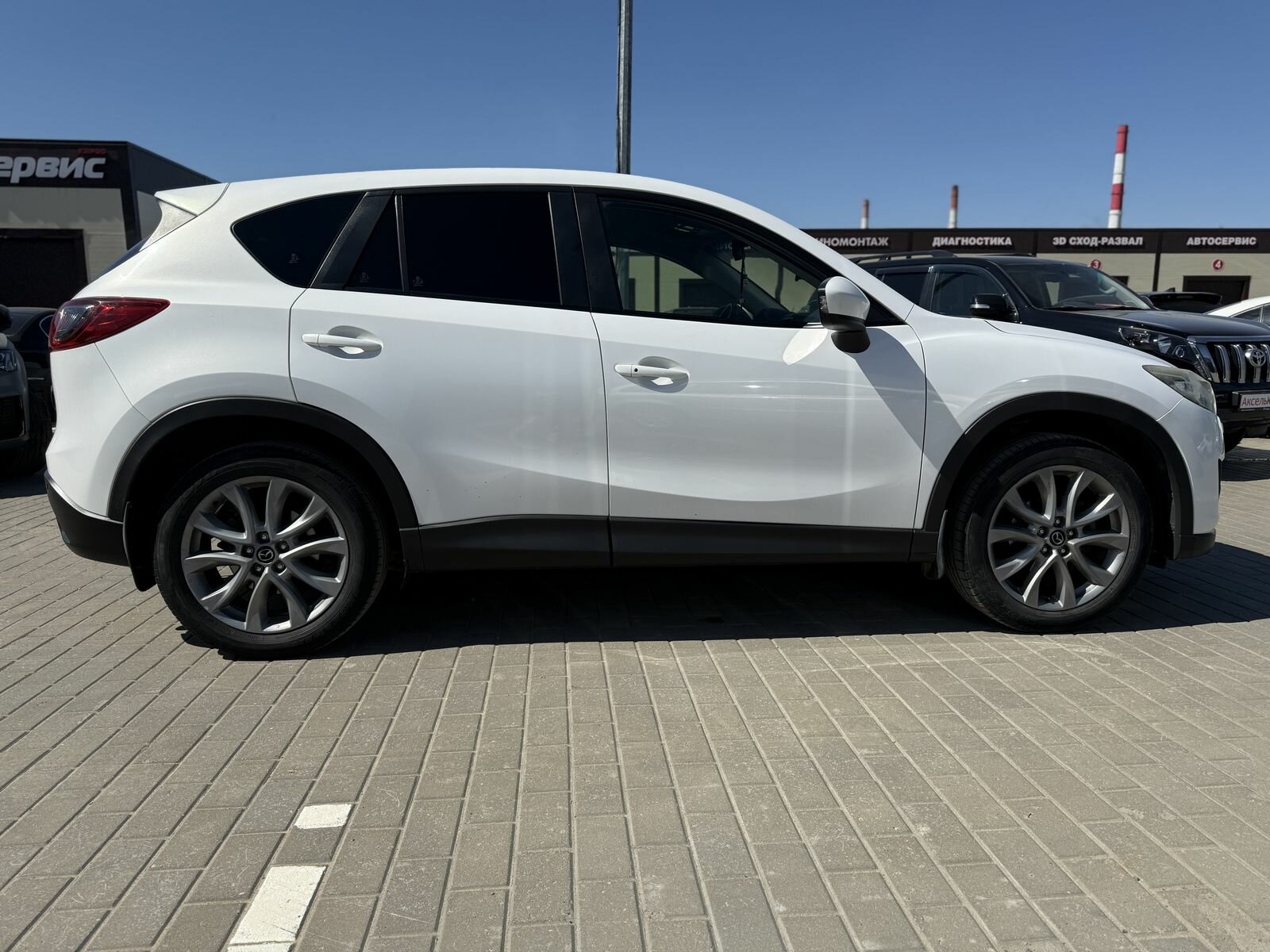 Mazda CX-5, I Supreme Внедорожник 5 дв. 2013 Белый 2.0 AT (150 л.с.) 4WD 208001 км