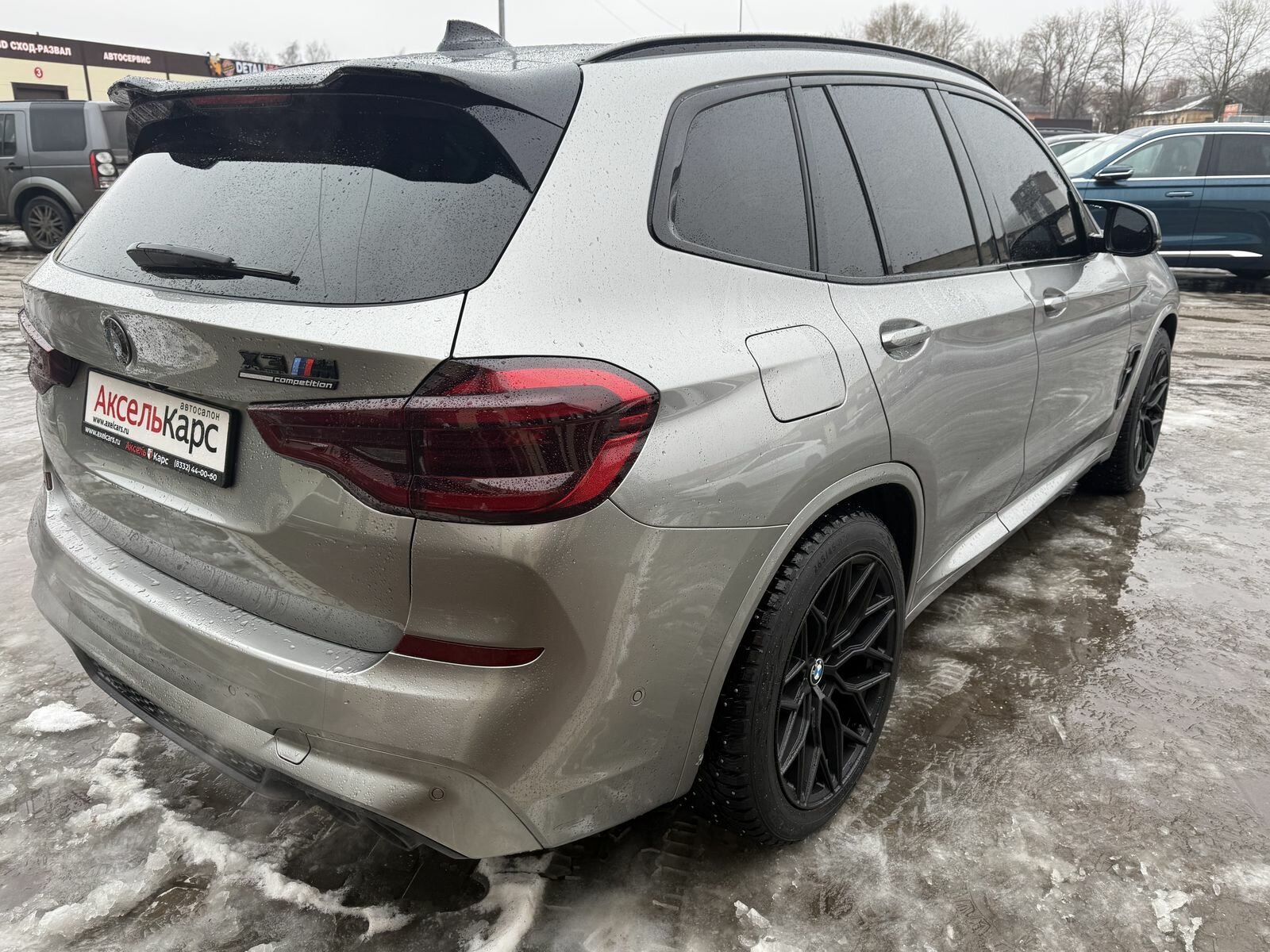 BMW X3 M, I (F97) M Competition Внедорожник 5 дв. 2020 Серый Competition 3.0 AT (510 л.с.) 4WD 154001 км