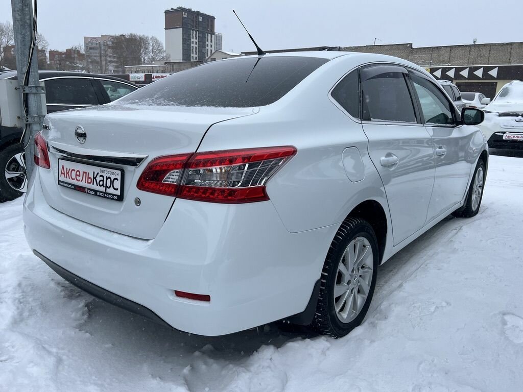 Nissan Sentra, VII (B17) Elegance Plus Connect Седан 2015 Белый 1.6 CVT (117 л.с.) 174000 км