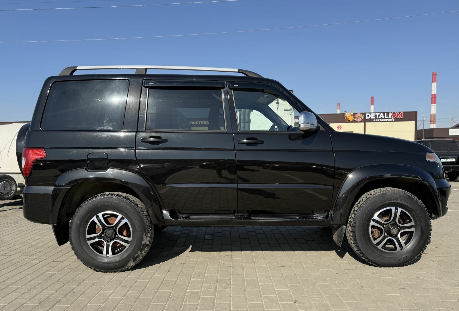 УАЗ Патриот, I Рестайлинг 2  Внедорожник 5 дв. 2015 Черный 2.7 MT (128 л.с.) 4WD 117001 км