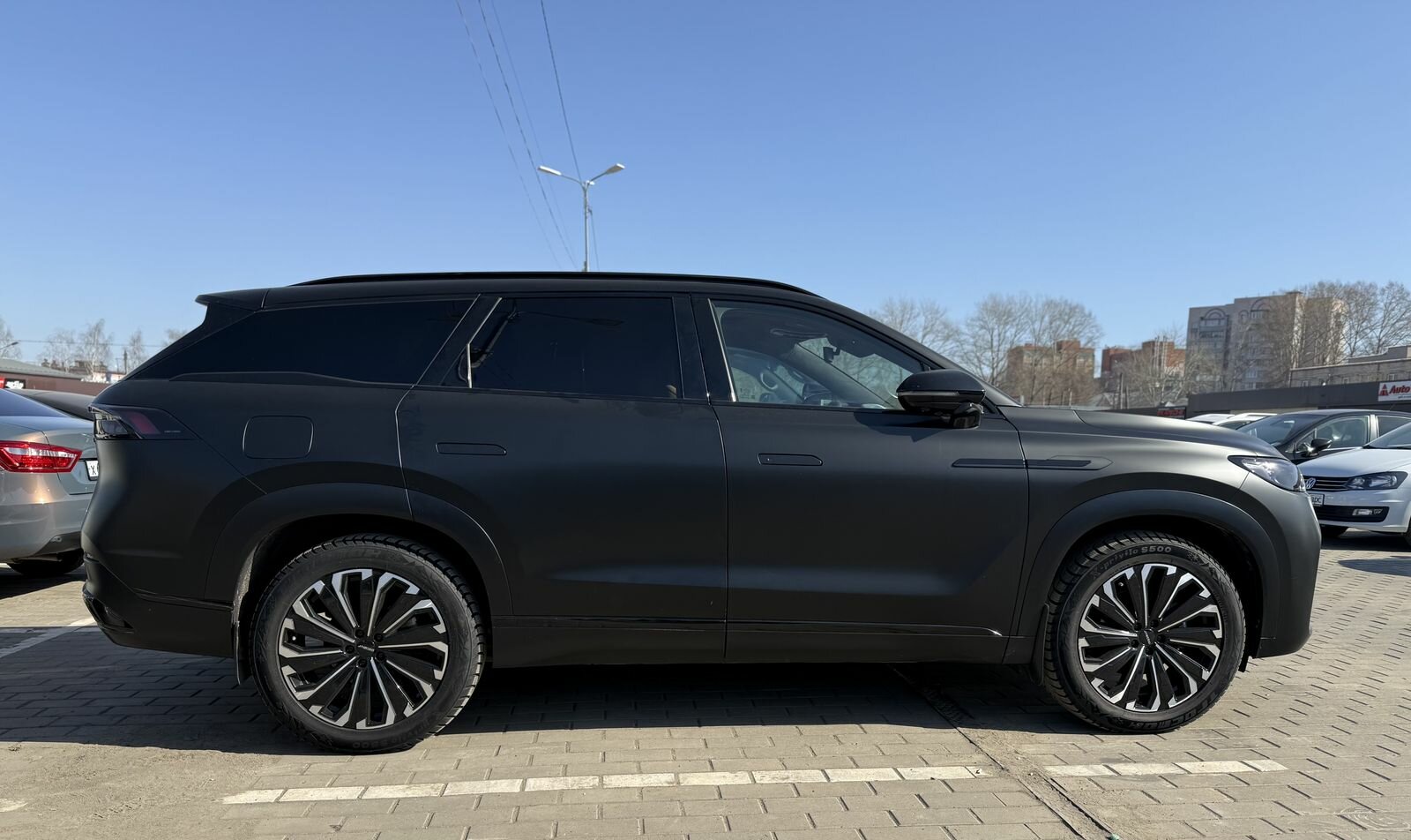 Jaecoo J8, I Престиж + Внедорожник 5 дв. 2024 Черный 2.0 AMT (249 л.с.) 4WD 39800 км
