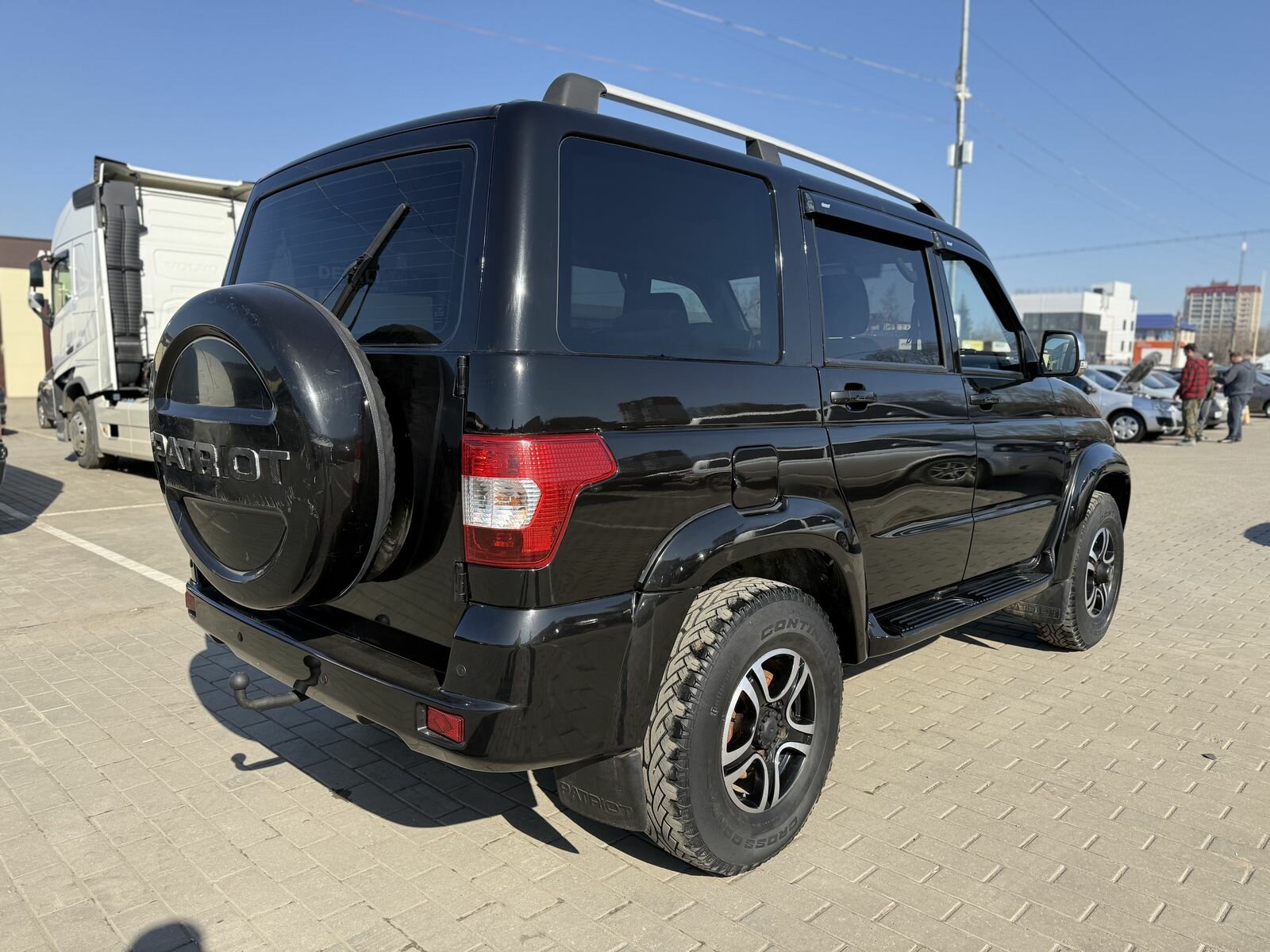 УАЗ Патриот, I Рестайлинг 2  Внедорожник 5 дв. 2015 Черный 2.7 MT (128 л.с.) 4WD 117001 км