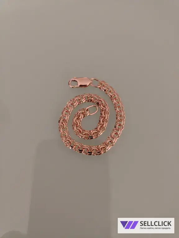 Золотой браслет Вес 6,77гр. длина 18см