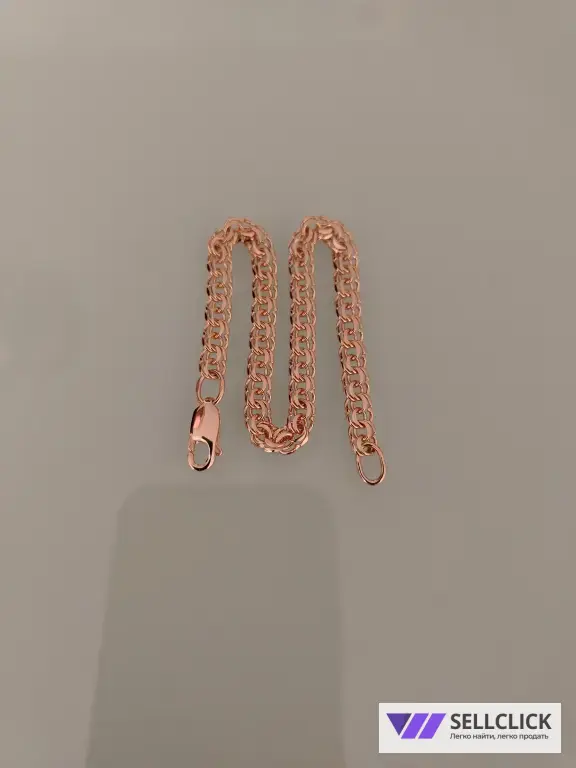 Золотой браслет Вес 7,88гр длина 20см