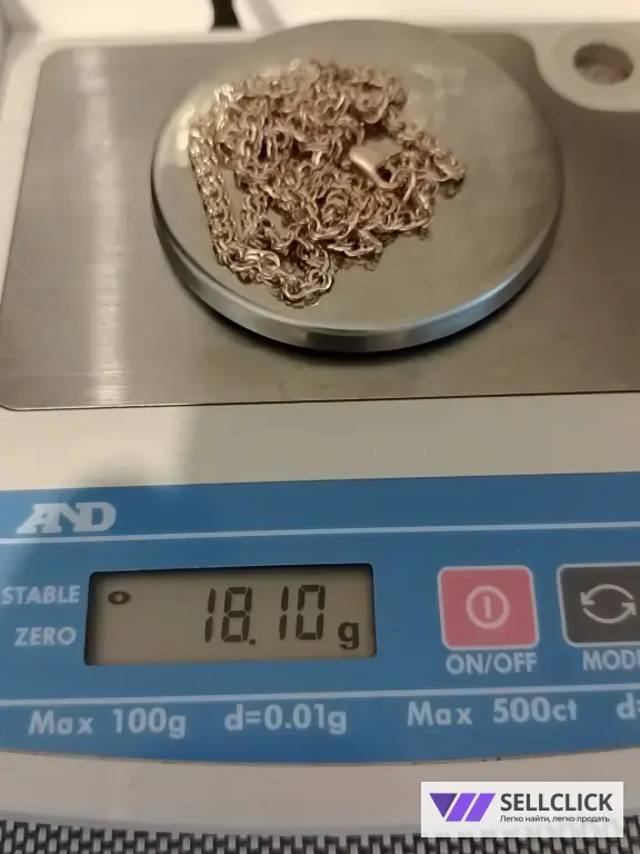 Золотая цепочка Вес 18.10 гр. длина 57см