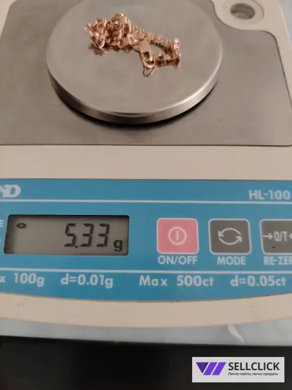 Золотой браслет Вес 5.33 гр. длина 19см