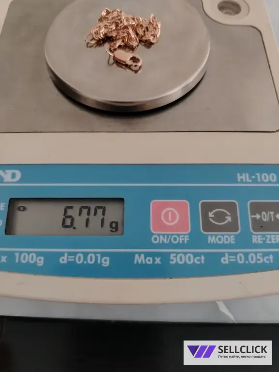 Золотой браслет Вес 6,77гр. длина 18см