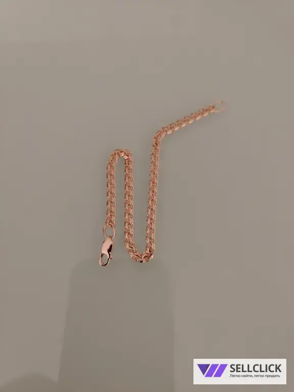 Золотой браслет Вес 4,61гр длина 19.5см