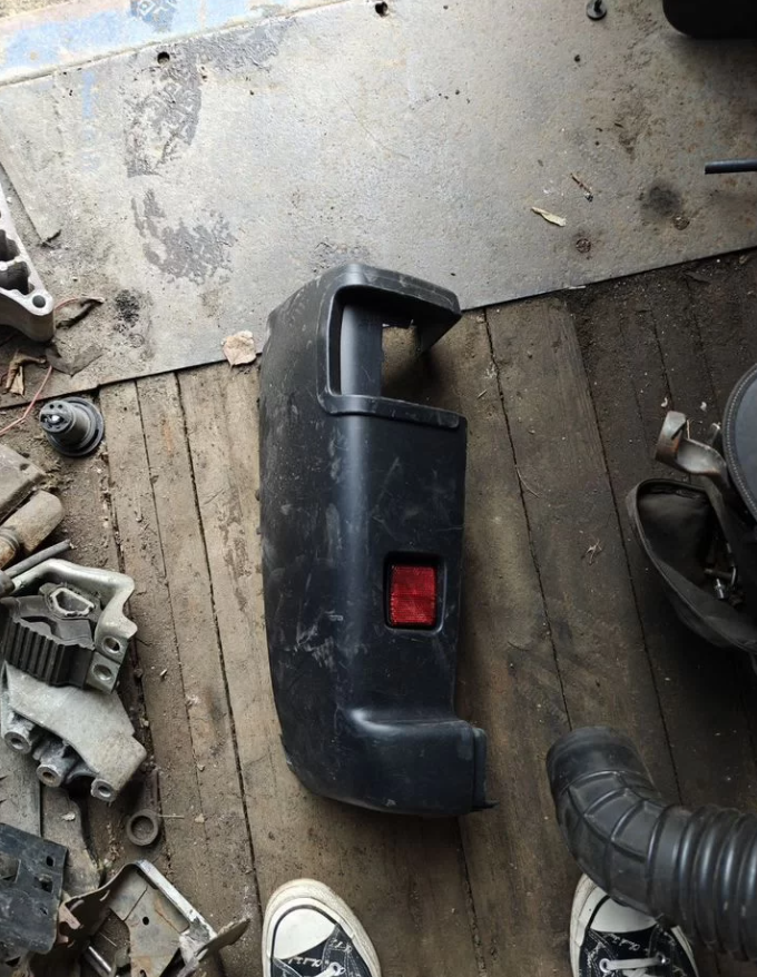 Левый угол бампера Пежо боксёр