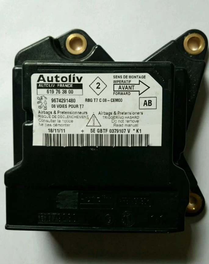 Блок srs airbag пежо 308