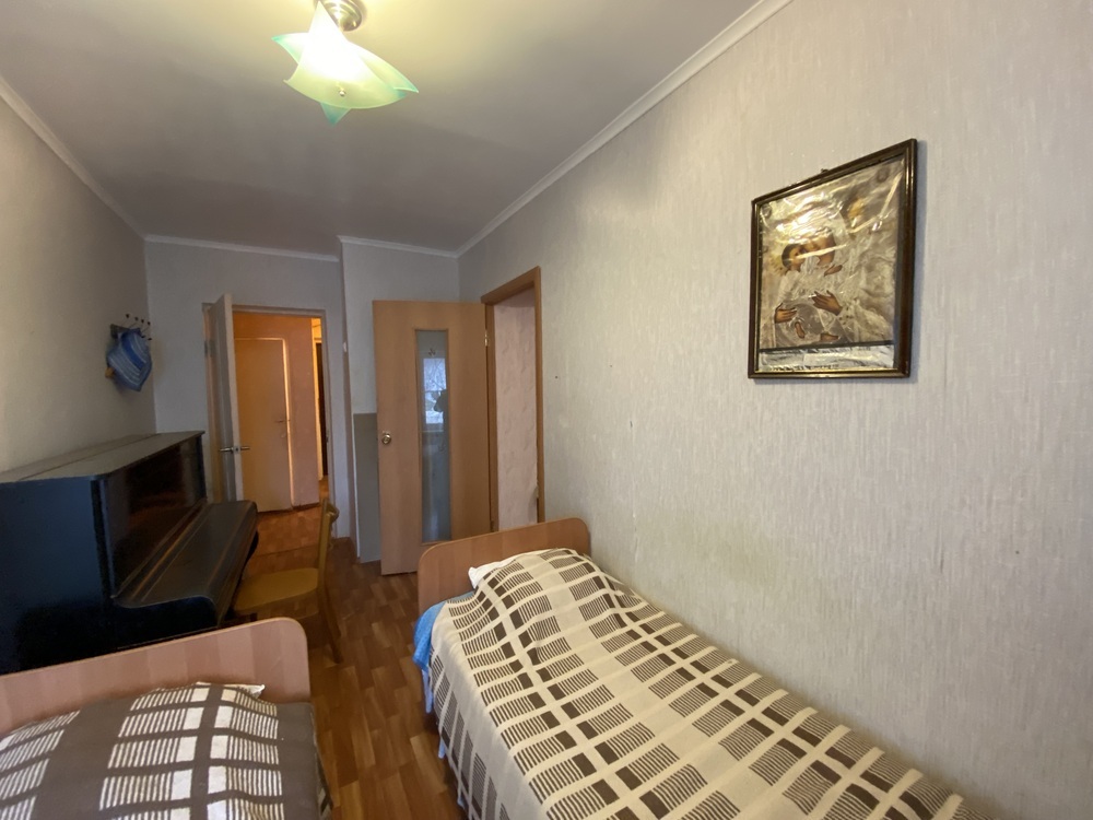 3-к. квартира 60 кв.м, 2/2