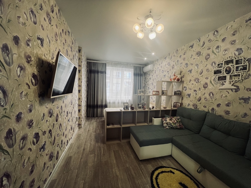 1-к. квартира 39 кв.м, 1/13