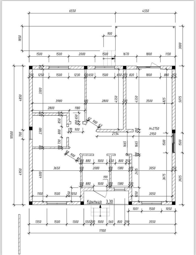 Дом 122 кв.м на участке 6 сот