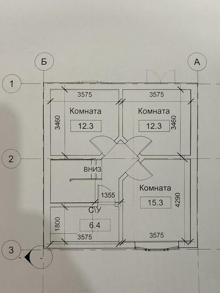 Дом 123.1 кв.м на участке 2.5 сот