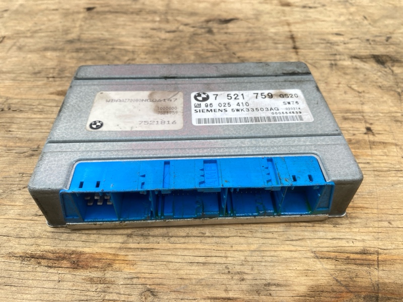 Блок управления АКПП на BMW 3 E46 / БМВ 3 E46 2001-2006г. \nОригинал.С двигателя 2.0 N42\nВ отличном состоянии. \nБез дефектов. \nКонтрактная запчасть из Японии. \nБез пробега по РФ. \nОтправим в регионы ТК.